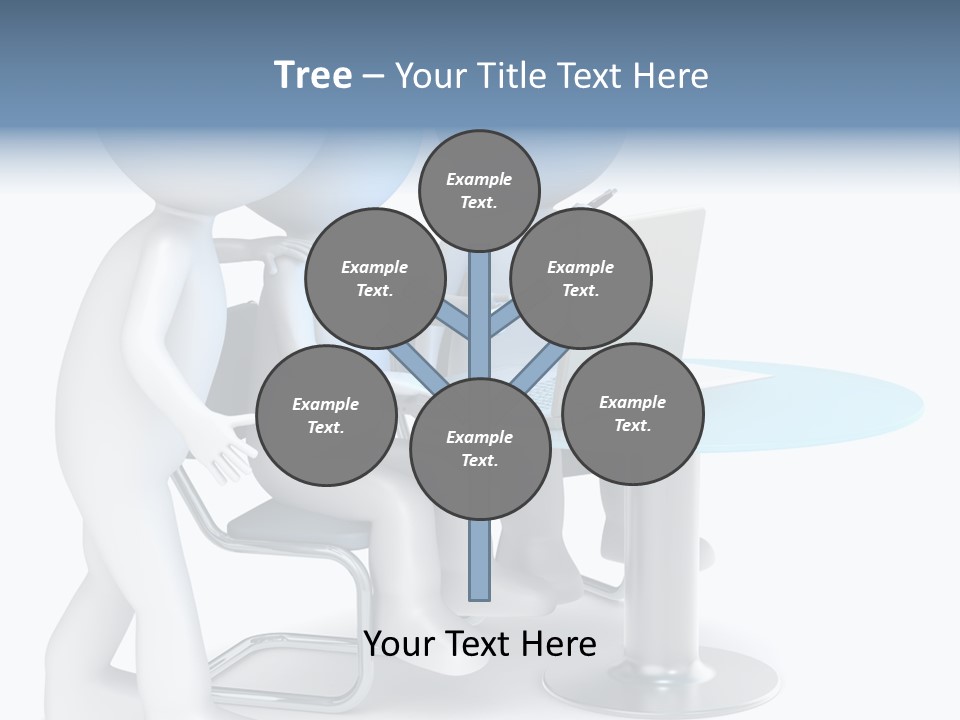 Group Computer Team PowerPoint Template