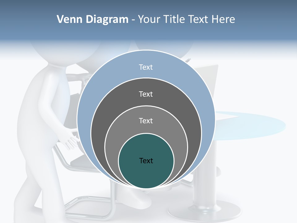 Group Computer Team PowerPoint Template