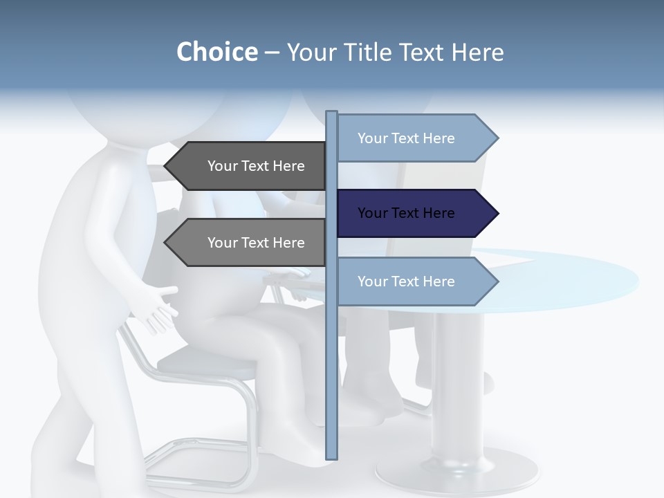 Group Computer Team PowerPoint Template