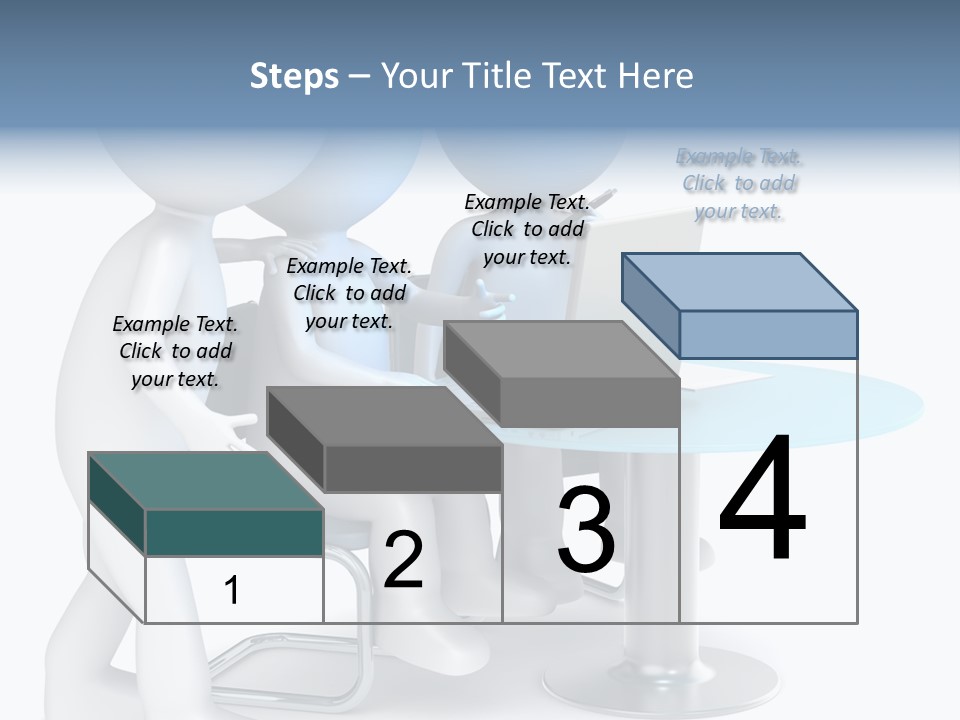 Group Computer Team PowerPoint Template