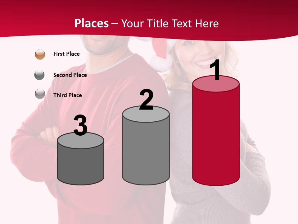 Male People Arms Crossed PowerPoint Template