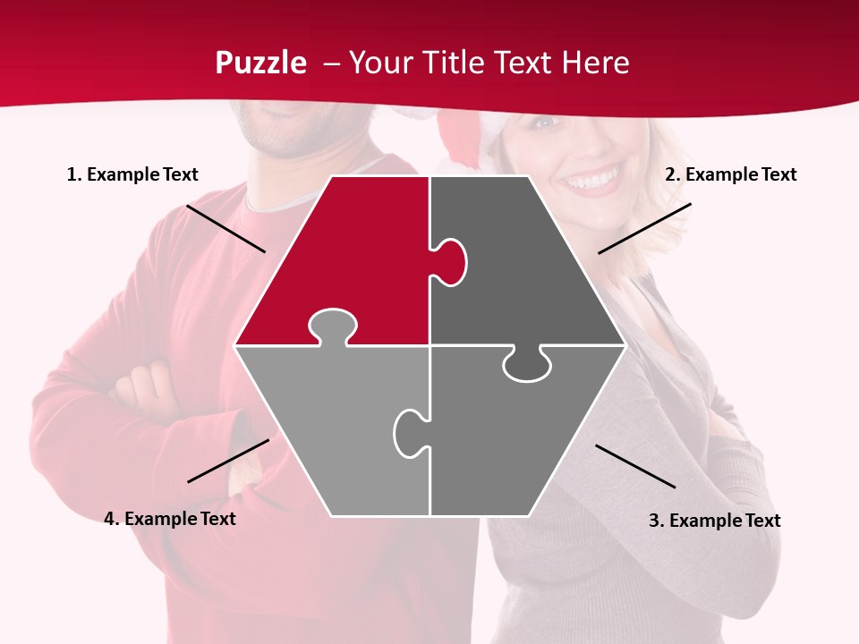 Male People Arms Crossed PowerPoint Template