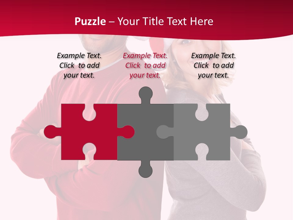 Male People Arms Crossed PowerPoint Template