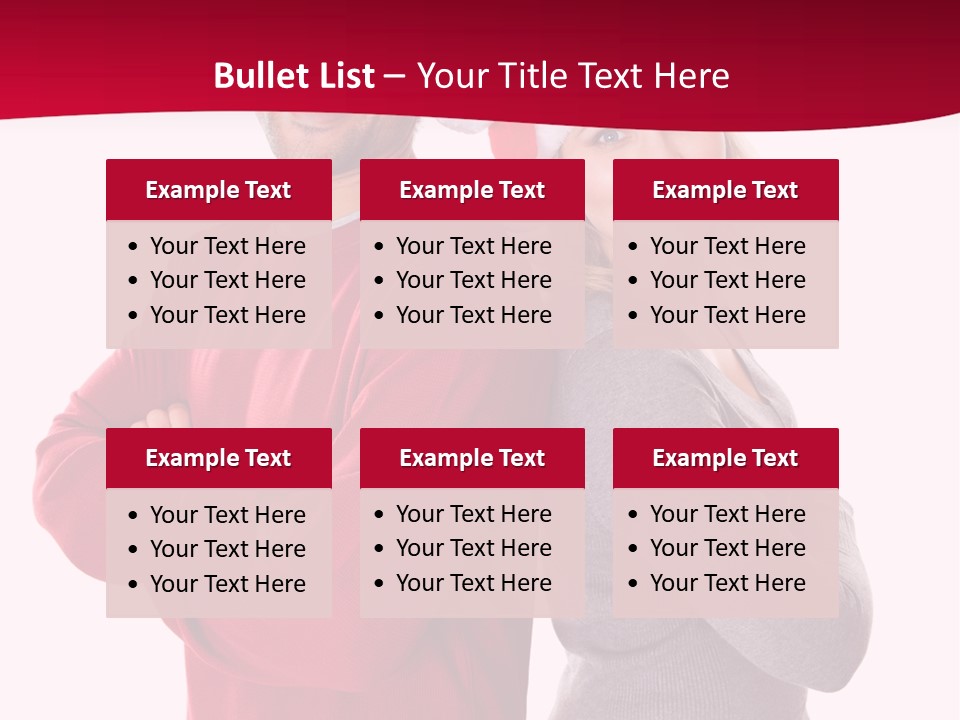 Male People Arms Crossed PowerPoint Template