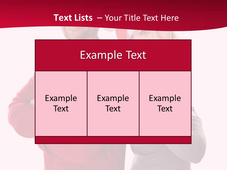 Male People Arms Crossed PowerPoint Template