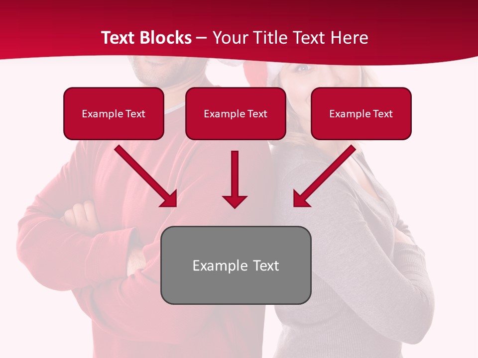 Male People Arms Crossed PowerPoint Template