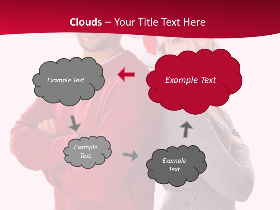 Male People Arms Crossed PowerPoint Template