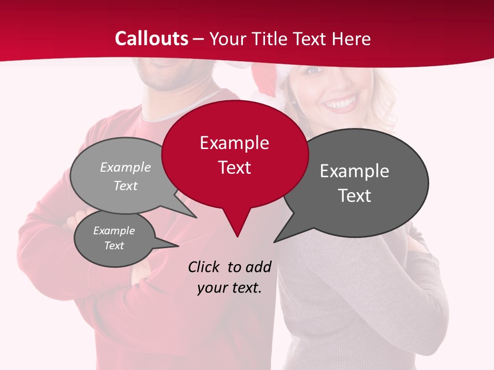 Male People Arms Crossed PowerPoint Template