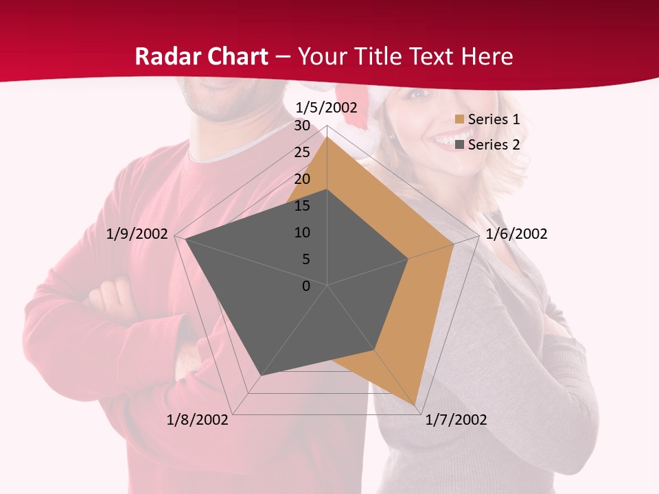 Male People Arms Crossed PowerPoint Template