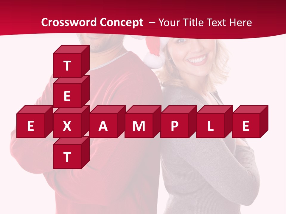 Male People Arms Crossed PowerPoint Template