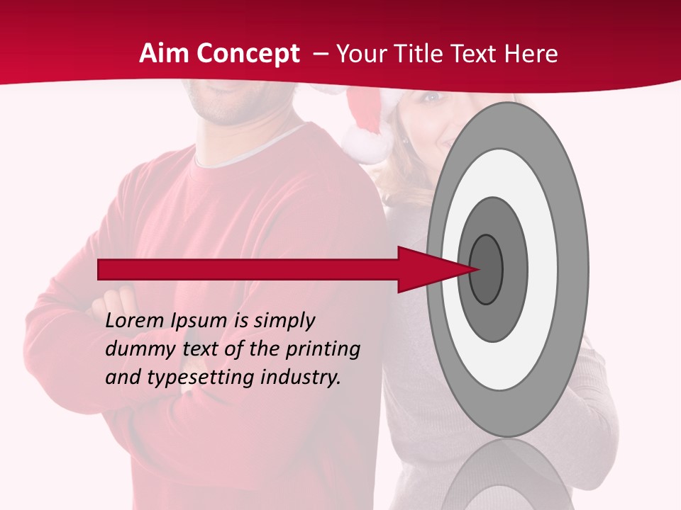 Male People Arms Crossed PowerPoint Template