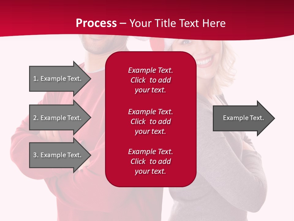 Male People Arms Crossed PowerPoint Template