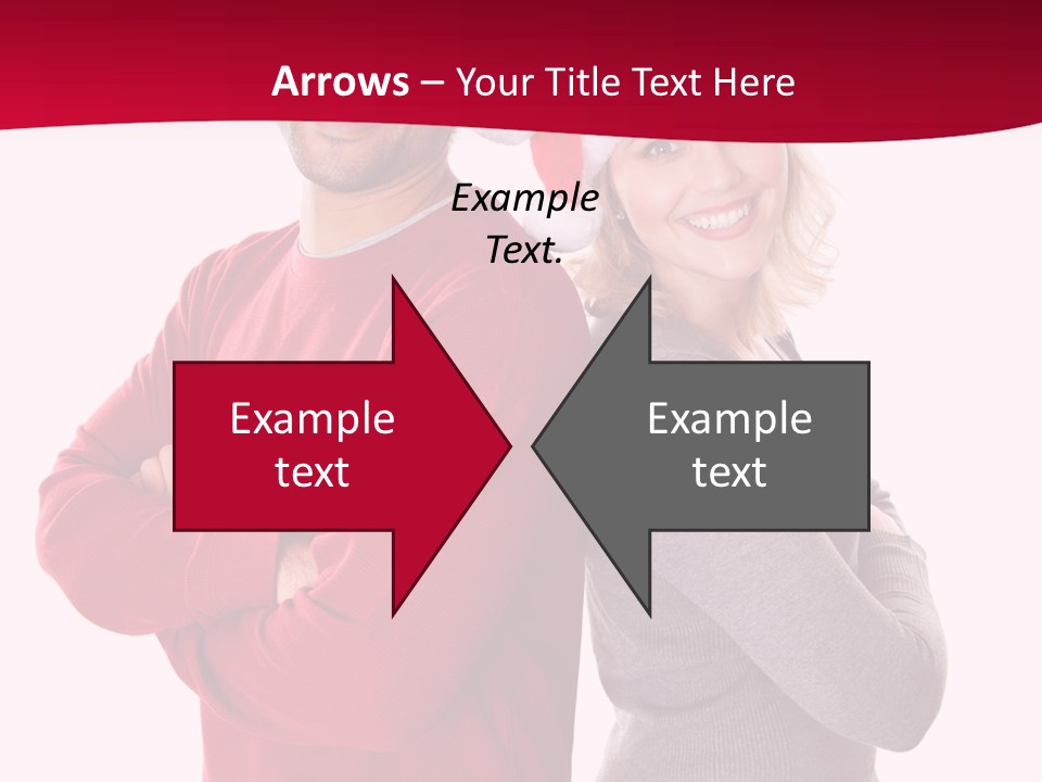 Male People Arms Crossed PowerPoint Template