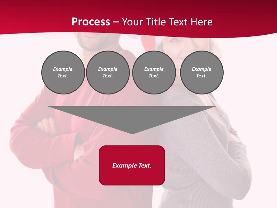 Male People Arms Crossed PowerPoint Template