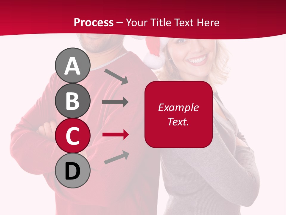 Male People Arms Crossed PowerPoint Template