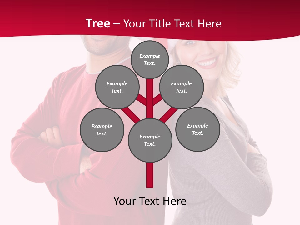 Male People Arms Crossed PowerPoint Template