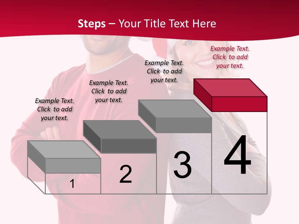 Male People Arms Crossed PowerPoint Template