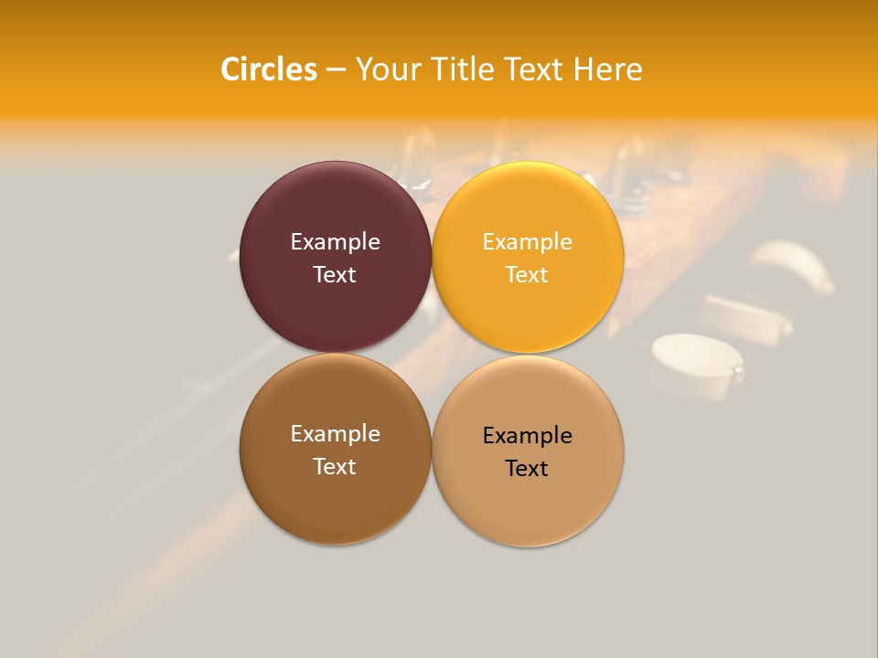 Closeup Brown Antique PowerPoint Template