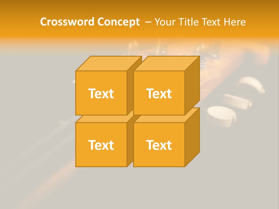 Closeup Brown Antique PowerPoint Template