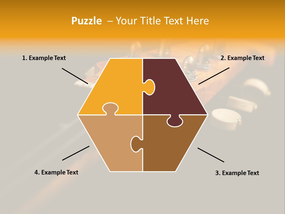 Closeup Brown Antique PowerPoint Template