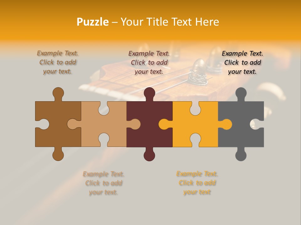 Closeup Brown Antique PowerPoint Template