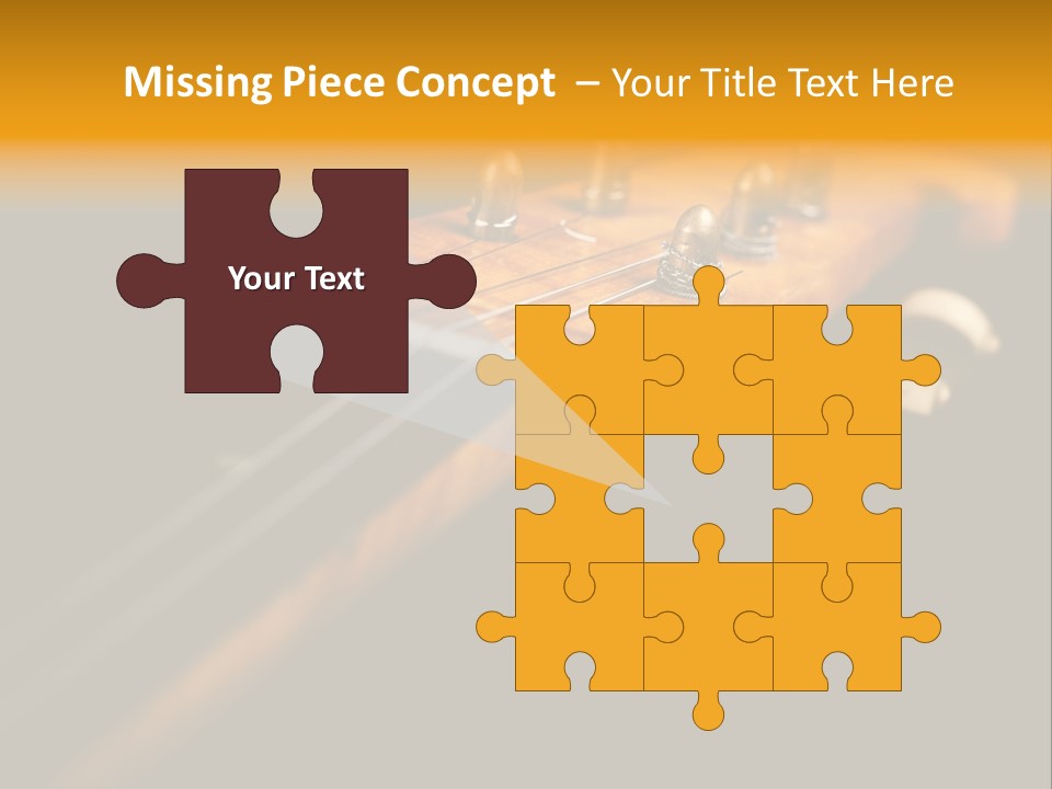 Closeup Brown Antique PowerPoint Template