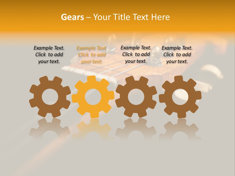 Closeup Brown Antique PowerPoint Template