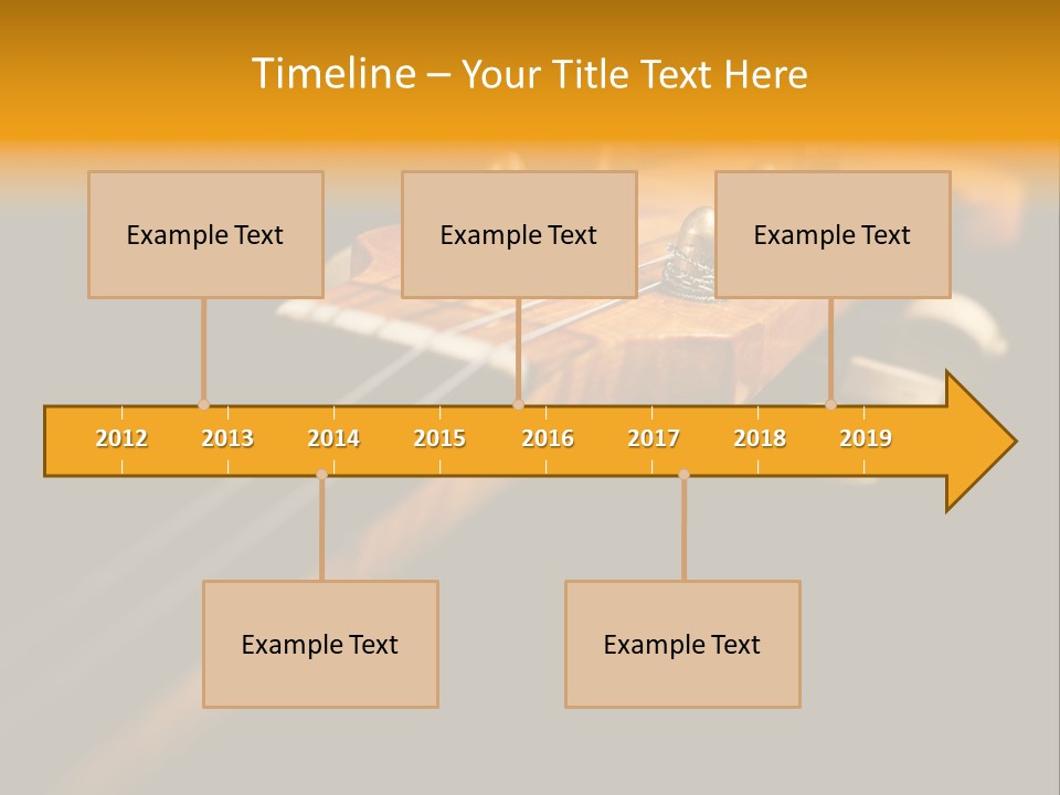 Closeup Brown Antique PowerPoint Template