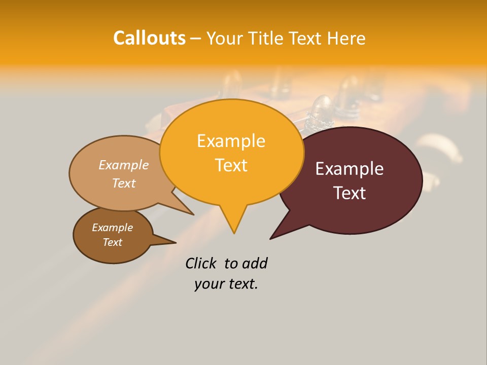 Closeup Brown Antique PowerPoint Template