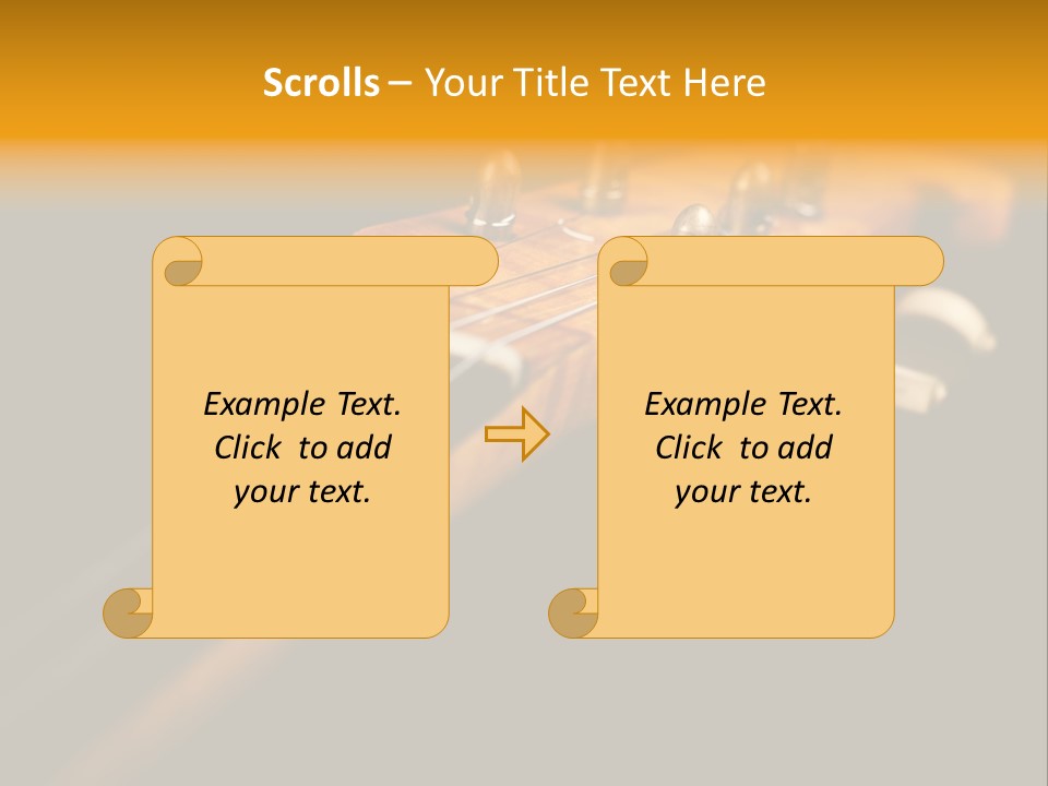 Closeup Brown Antique PowerPoint Template