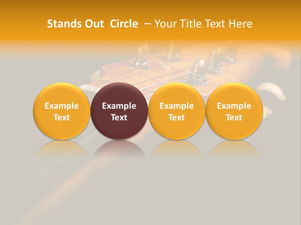 Closeup Brown Antique PowerPoint Template