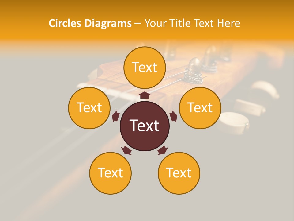 Closeup Brown Antique PowerPoint Template