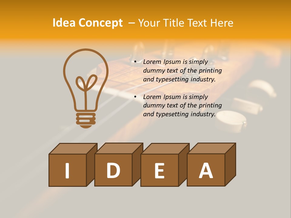 Closeup Brown Antique PowerPoint Template