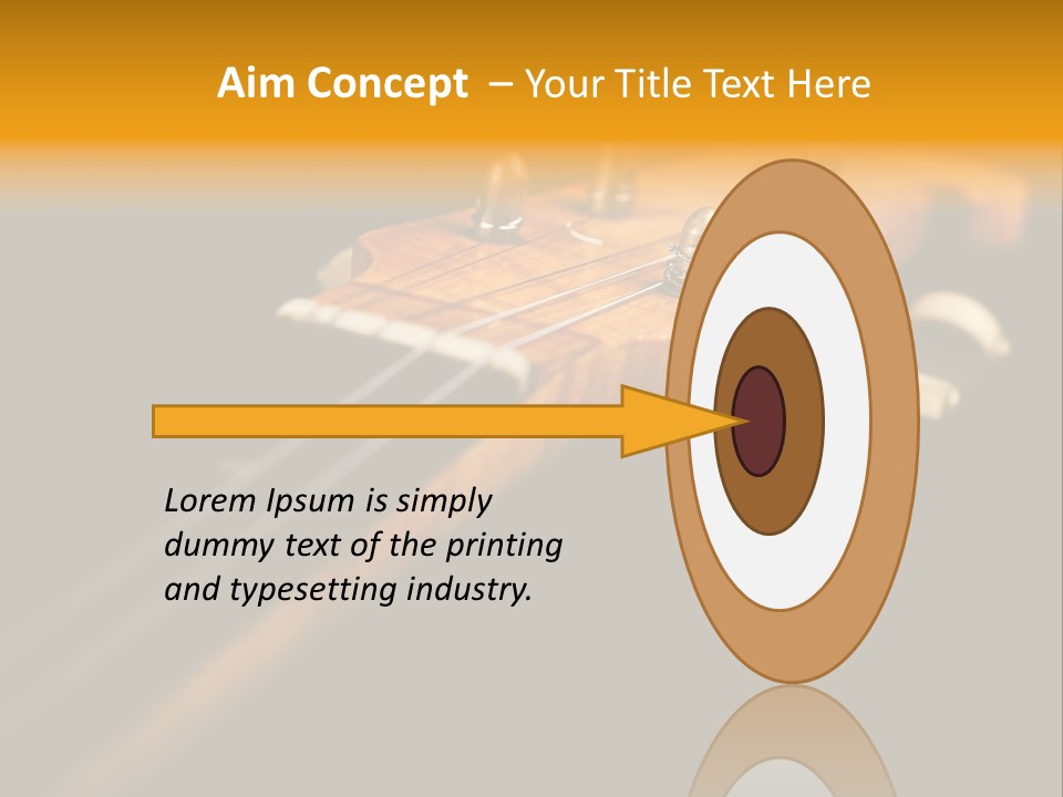 Closeup Brown Antique PowerPoint Template