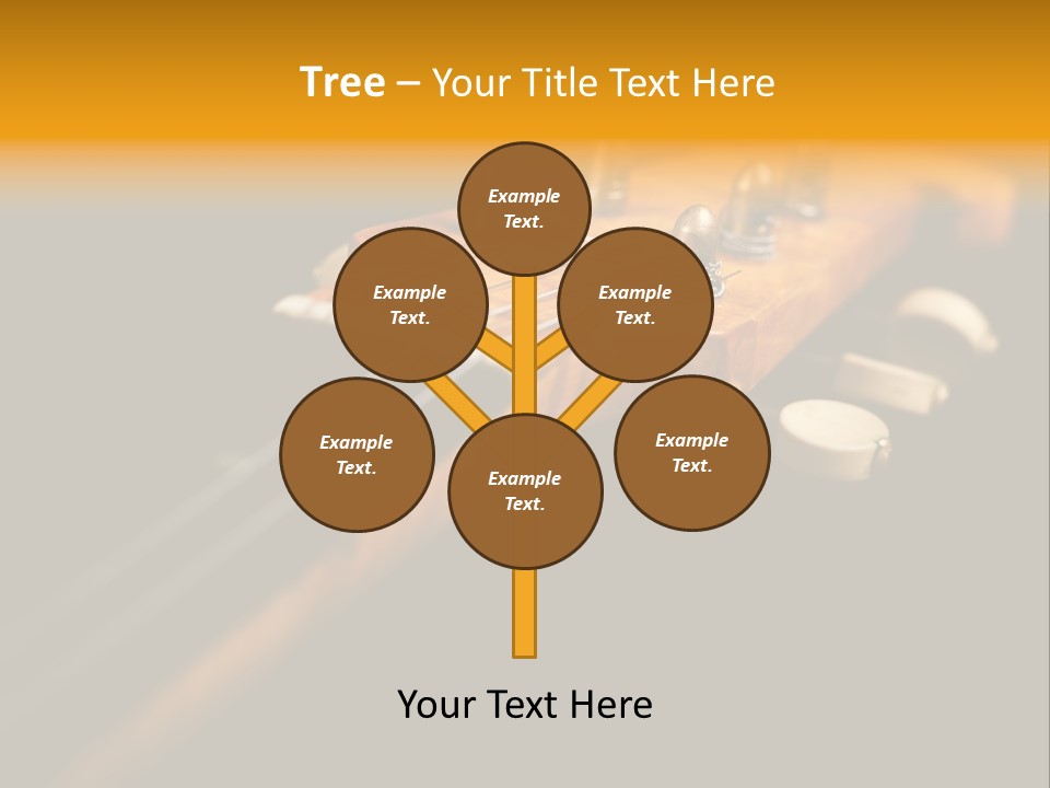 Closeup Brown Antique PowerPoint Template