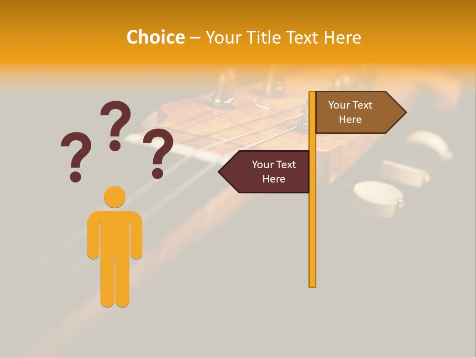 Closeup Brown Antique PowerPoint Template