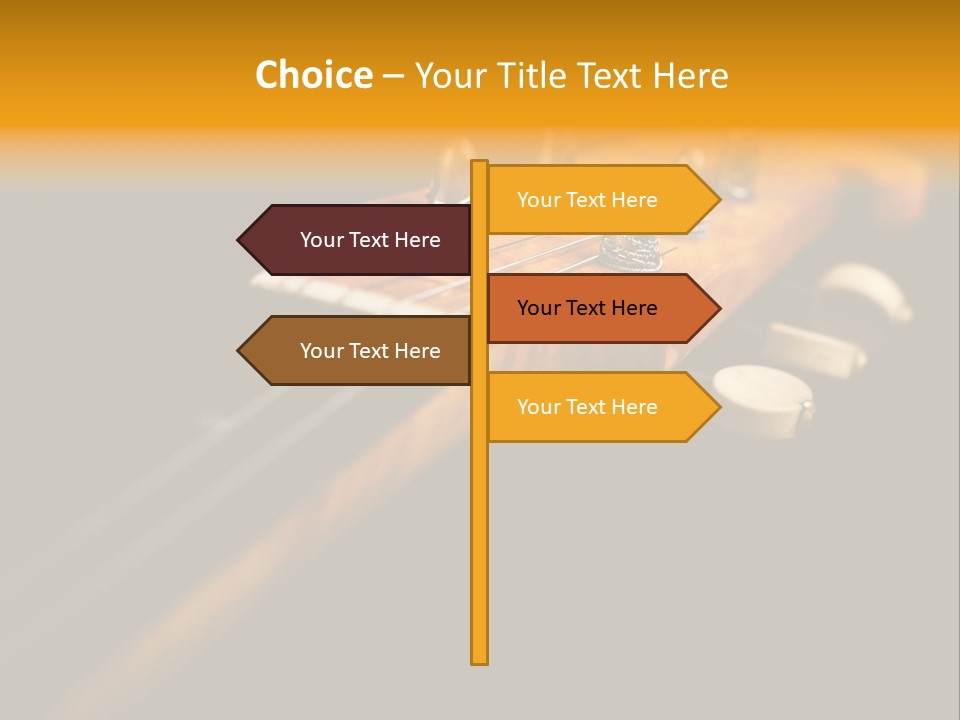 Closeup Brown Antique PowerPoint Template