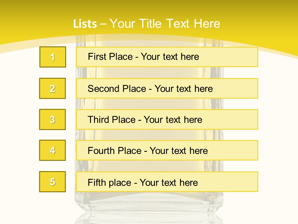 Luxury White Lotion PowerPoint Template