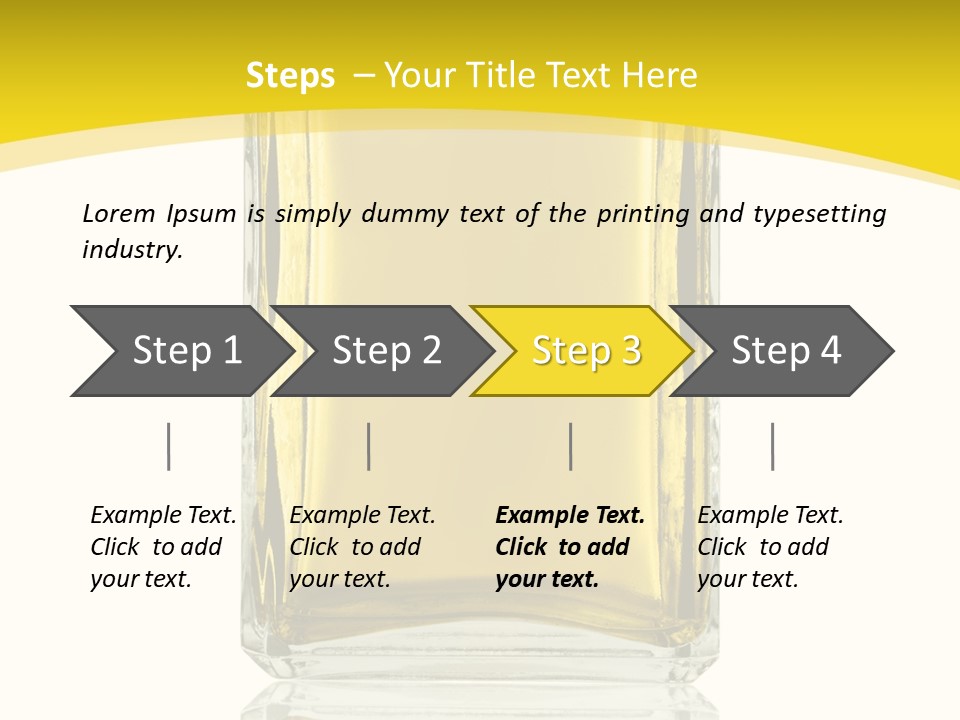 Luxury White Lotion PowerPoint Template