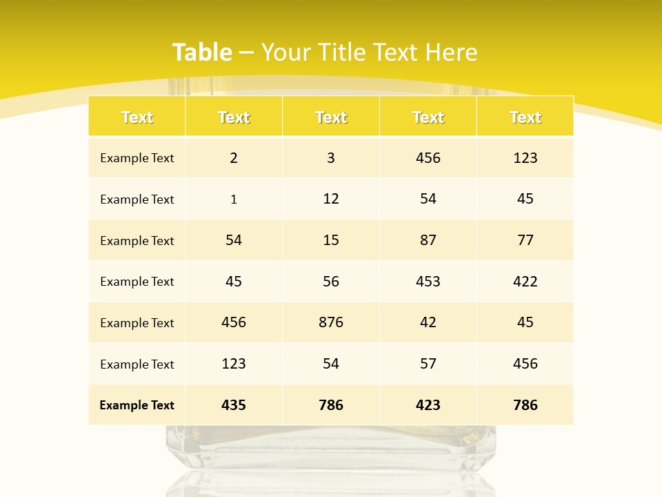 Luxury White Lotion PowerPoint Template