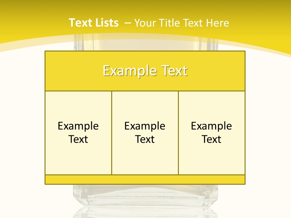 Luxury White Lotion PowerPoint Template