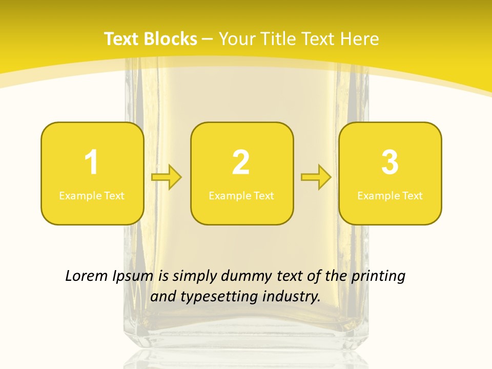 Luxury White Lotion PowerPoint Template