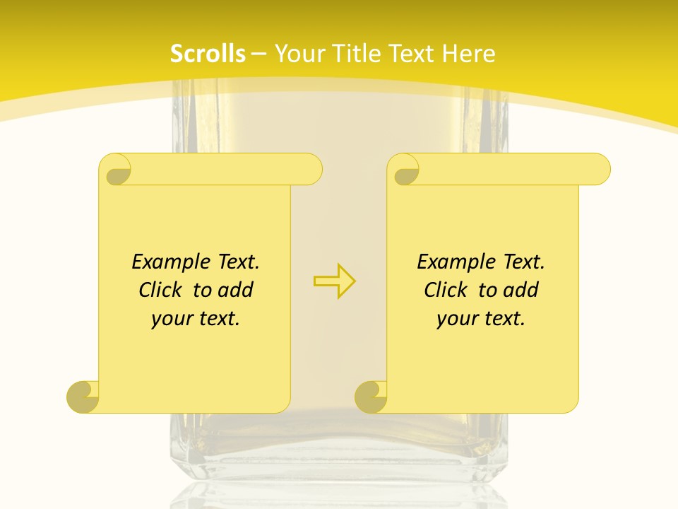 Luxury White Lotion PowerPoint Template