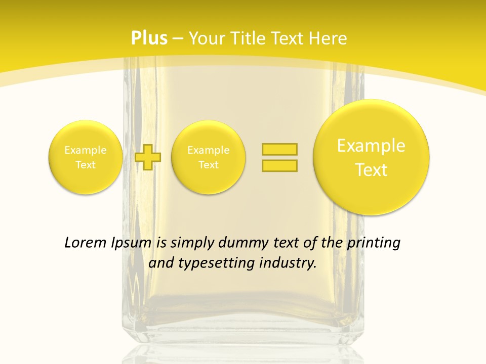 Luxury White Lotion PowerPoint Template