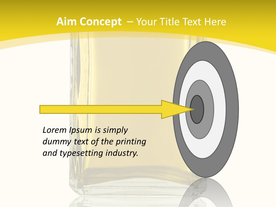 Luxury White Lotion PowerPoint Template