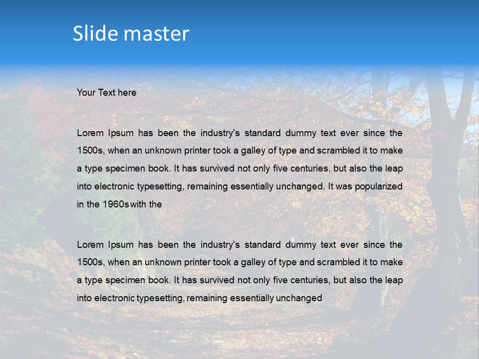 Green Seasonal Decor PowerPoint Template