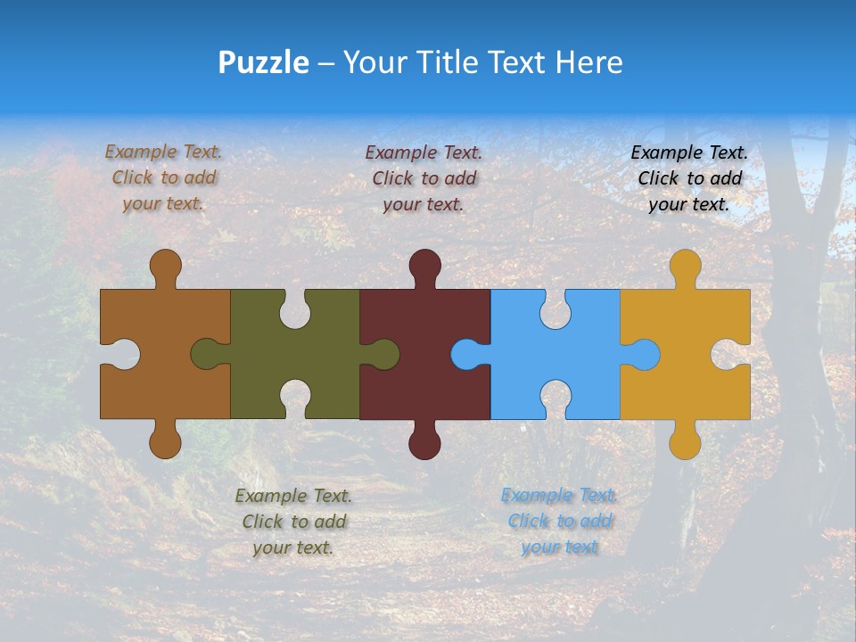 Green Seasonal Decor PowerPoint Template