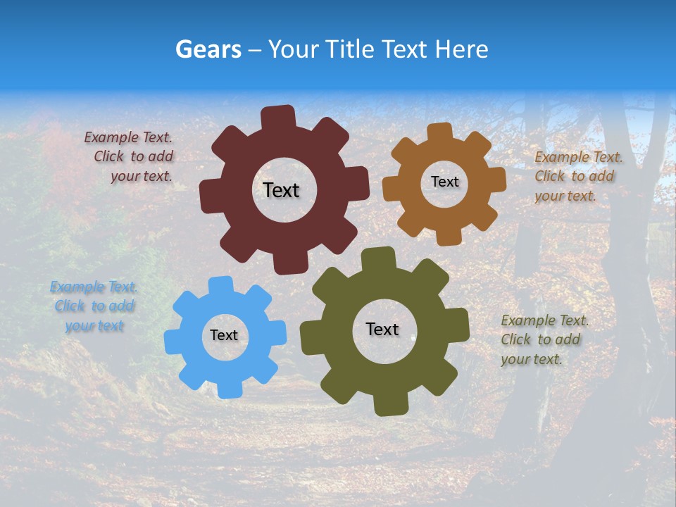 Green Seasonal Decor PowerPoint Template