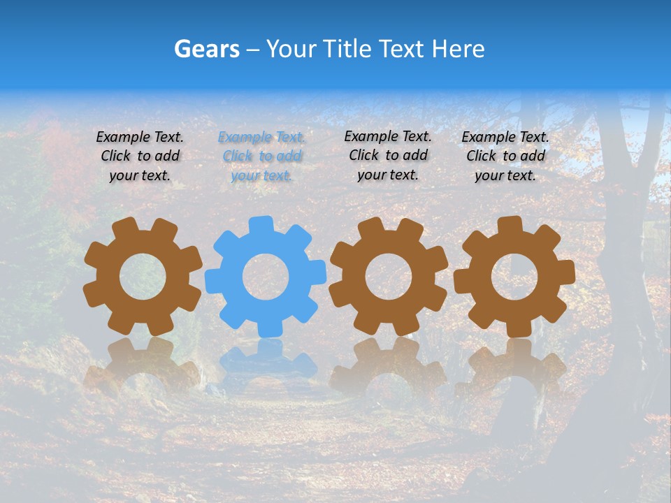 Green Seasonal Decor PowerPoint Template