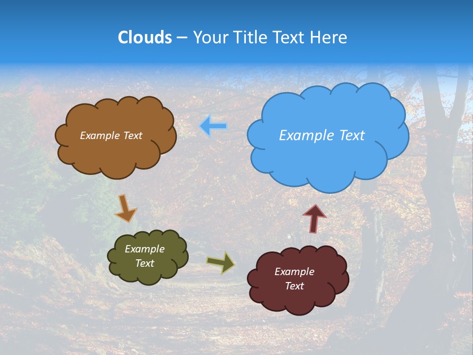 Green Seasonal Decor PowerPoint Template